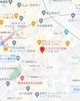 赤坂メンズエステ花咲のアクセス地図
